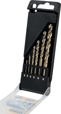 DeWalt 6-teiliges HSS Industrial Cobalt-Set