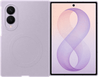 Samsung Galaxy Z Fold 8 Silicone Back Cover with Magnet Purple