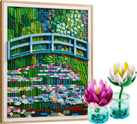 LEGO Seerosen Kunst Set 31220 + 11511