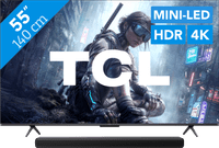 TCL QD Mini-LED 55 Zoll T8D (2026) + TCL S45H 2.0 Soundbar