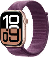 Apple Watch Series 10 46 mm Roségold Sport Loop