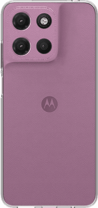 Just in Case Soft Design Motorola Moto G17 / G17 Power Backcover Transparent
