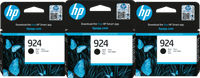 HP 924 Cartridge Black Triple Pack