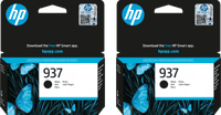 HP 937 Patrone Schwarz Doppelpack