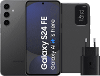 Samsung Galaxy S24 FE 256GB Grau 5G + Zubehörpaket