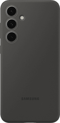 Samsung Galaxy S24 FE Backcover aus Silikon Schwarz