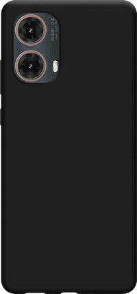 Just in Case Soft Design Motorola Moto G85 Backcover Schwarz