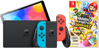 Nintendo Switch OLED Blue/Red + Mario Party Jamboree