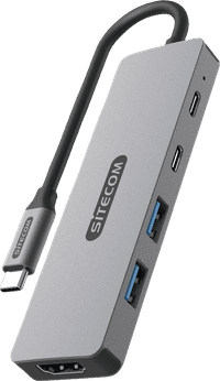 Sitecom 5-in-1 USB-C PD Multiport Adapter