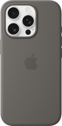 Apple iPhone 16 Pro Backcover mit MagSafe Steingrau