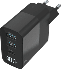 Sitecom 30W GaN Power Delivery Wall Charger with LED Display