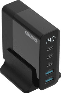 Sitecom 140 W Power Delivery Desktop-Ladegerät mit LED-Display