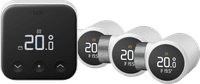 Tado Smart-Thermostat X Starterset Kabellos + 3 Thermostatköpfe