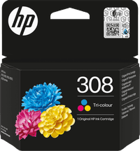 HP 308 Cartridges 3-Color Pack