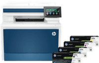 HP Color LaserJet Pro MFP 4302fdw + 1 XL-Toner-Ersatzset