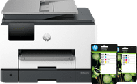 HP OfficeJet Pro 9132e + 2 Black + 2 Color Cartridges
