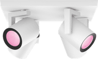 Philips Hue Argenta Aufbauspot White & Color - Weiß - 4 Spots