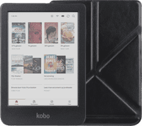 Kobo Clara Colour Black + BlueBuilt Book Case Black