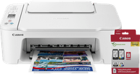 Canon PIXMA TS3751i + 1 Satz Reservepatronen + Fotopapier