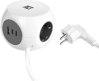 ACT AC2420 Steckdosenleiste mit 3 Steckdosen