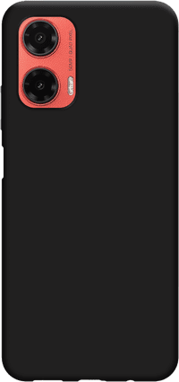 Just in Case Soft Design Motorola Moto G35 Backcover Schwarz