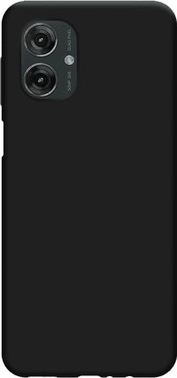 Just in Case Soft Design Motorola Moto G55 Backcover Schwarz