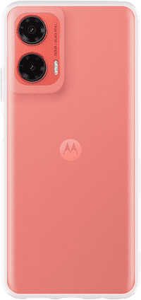 Just in Case Soft Design Motorola Moto G35 Backcover Transparent