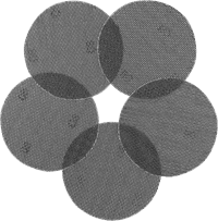 Irwin Schleifgitter 125 mm K80 (5x)