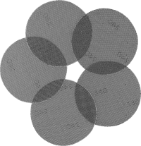 Irwin Schleifgitter 125 mm K240 (5x)