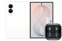 Samsung Galaxy Z Fold 8 256GB White 5G + Samsung Galaxy Buds4 Pro Black