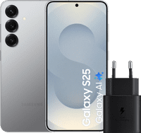 Samsung Galaxy S25 512GB Silver 5G + Samsung Charger 25W Black