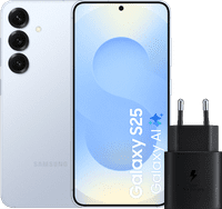 Samsung Galaxy S25 128GB Light Blue 5G + Samsung Charger 25W Black