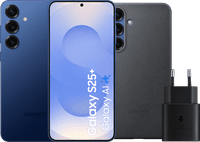 Samsung Galaxy S25 Plus 256GB Dunkelblau 5G + Zubehörset