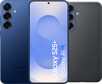 Samsung Galaxy S25 Plus 256GB Dunkelblau 5G + Samsung Kindsuit Backcover Schwarz