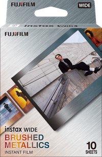 Fujifilm Instax Wide Film Brushed Metal (10 Stück)