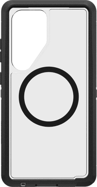OtterBox Defender Samsung Galaxy S25 Ultra Backcover mit Magnet Transparent mit schwarzem Rand