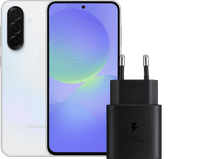 Samsung Galaxy A36 256GB White 5G + Samsung Charger 25W Black