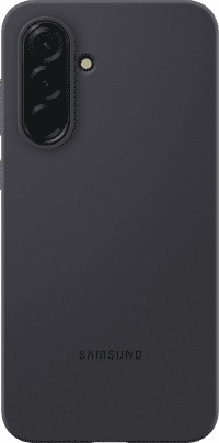 Samsung Galaxy A36 Backcover aus Silikon Schwarz