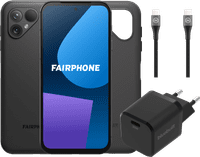 Fairphone 5 256GB Schwarz 5G + Zubehörset