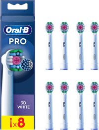 Oral-B Pro 3D White (8 Stück)