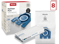Miele XL Pack HyClean 3D GN + HEPA Filter (8 units)
