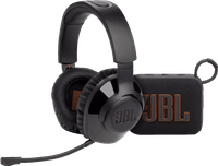 JBL Quantum 350 Wireless + JBL Go 4 Black