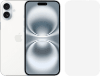 Apple iPhone 16 Plus 128GB Weiß + BlueBuilt Panzerglas