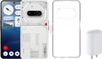 Nothing Phone (3a) 128GB White 5G + Accessory Pack