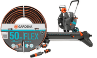 Gardena Comfort FLEX 50 m CleverRoll M Small Regnerset