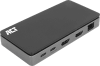 ACT USB-C Dual 4K Monitor MST Docking Station