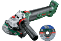 Bosch AdvancedGrind 18V-80 (ohne Akku) + Bosch 125-mm-Schleifscheibe Metall 5 Stück