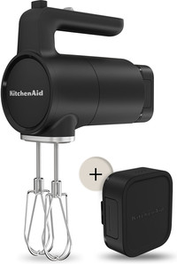 KitchenAid Go Cordless Hand Mixer 5KHMR762BM