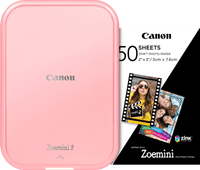 Canon Zoemini 2 Pink + 50 Sheets Photo Paper