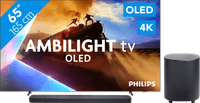 Philips Ambilight 65 inches OLED760 4K (2025) + JBL Bar 800 M2 Black